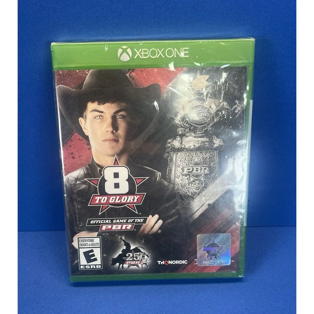 8 TO GLORY New OFFICIAL GAME OF THE PBR‎ NEW SEALED Xbox One GAME~GAME RATED E